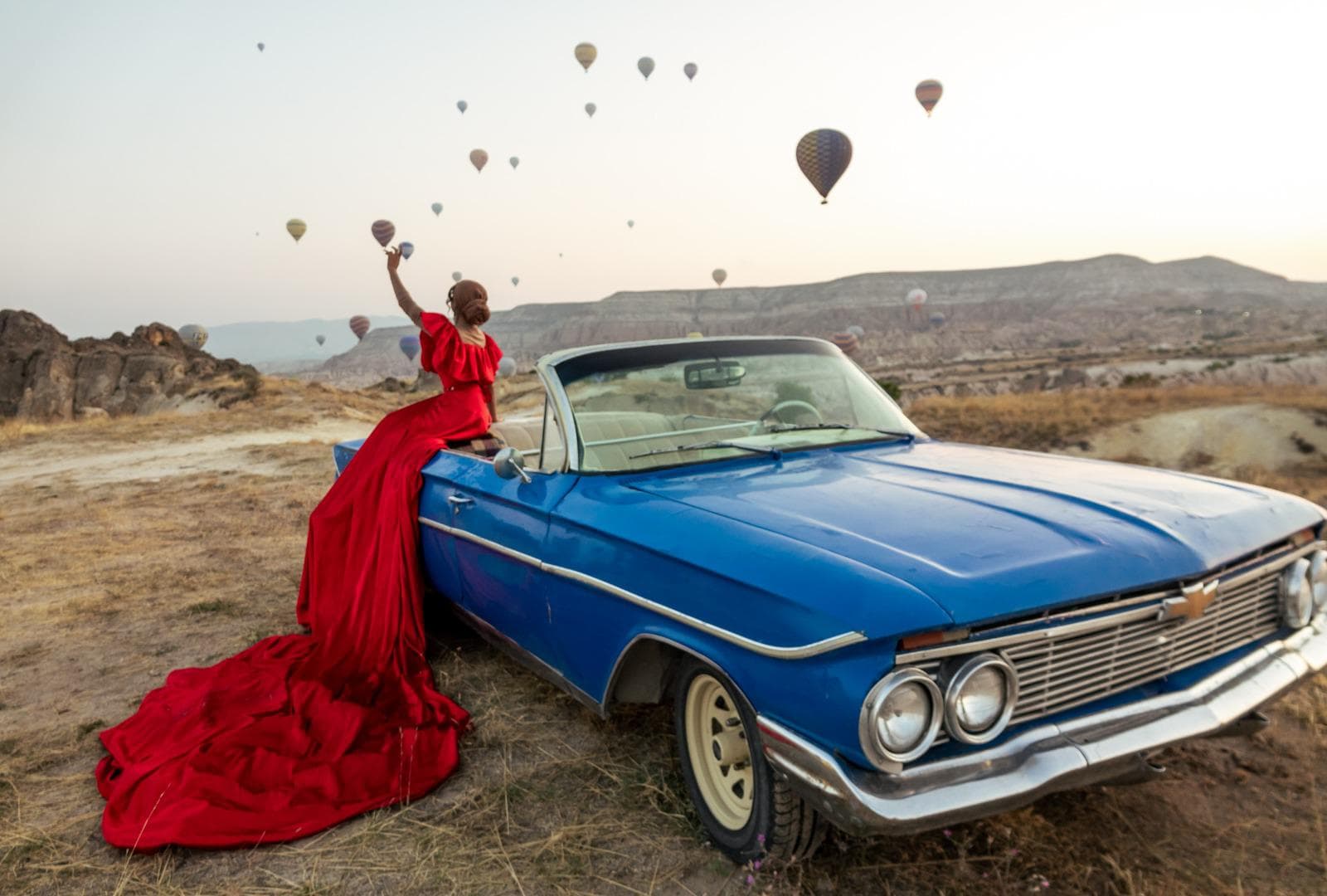 Classic Car Sunrise
